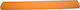Schemat Waffelpapier Blumen 200x50cm Orange