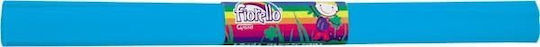 Fiorello Waffelpapier Blumen 200x50cm Blau