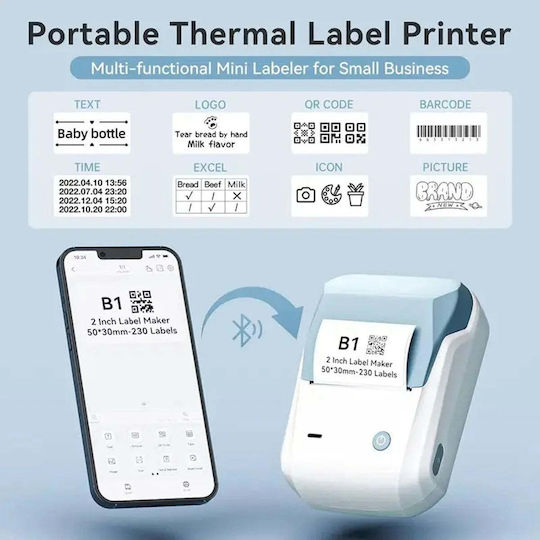 Niimbot Bluetooth Blue Label Maker