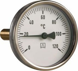 Afriso Διμεταλλικό Θερμόμετρο Bith 80 Fi80 Mm 0÷120°c L 150 Mm G1/2'' Ax Κλ 2 63809