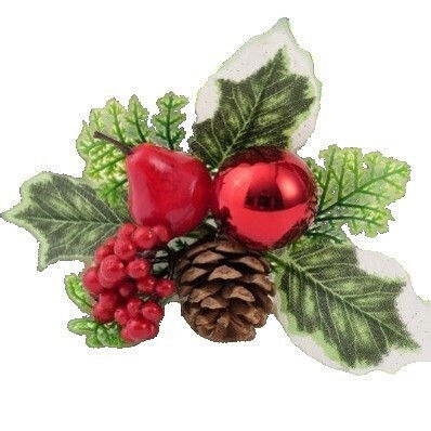 Decorațiune De Crăciun Din Plastic Lungă 23 Cm Multicoloră