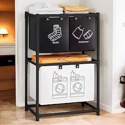 HR3889 Set Coșuri de rufe din țesătură 57x28x97.5cm Negru HR3889 Set Coșuri de rufe din țesătură 57x28x97.5cm Negru
