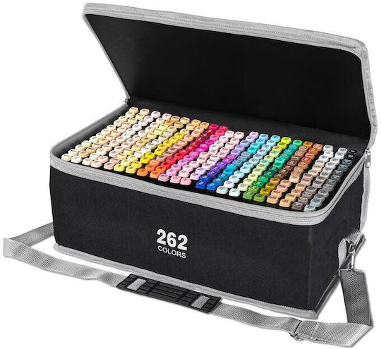 Markeri Caligrafie Multicolori 1mm Set 262 Culori
