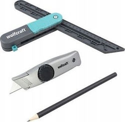 Wolfcraft Accesorii pentru unelte 6978000 3 bucăți