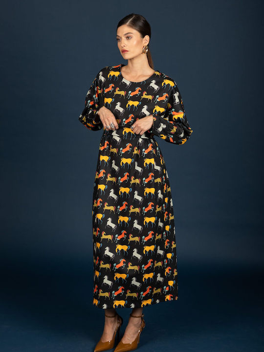 Summer T-Shirt Dress Black