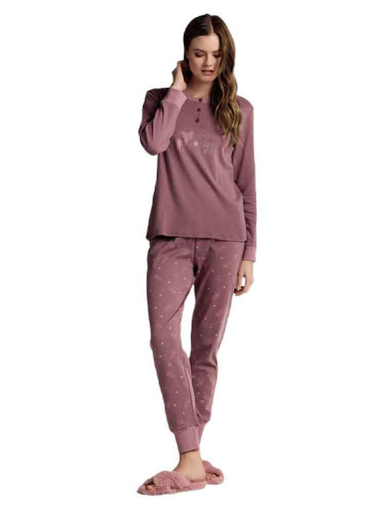 Infiore Winter Women's Pyjamas Set Light Purple