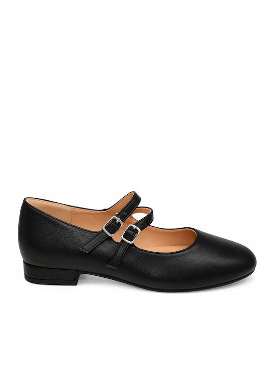 Heels with Strap & Chunky Low Heel Black WM-MP8007-1-27HH-BLACK