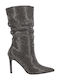 Damenstiefel Silber
