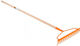 Flo 35758 Gartenharke Bogenharke mit Stange 130cm