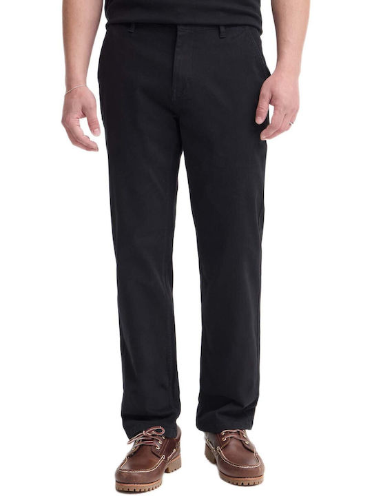 Ανδρικό Παντελόνι Chino Regular Fit Μαυρο