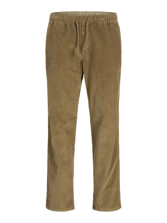 Pantaloni bărbați Chino Relaxed Fit Tabac