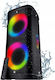 Sven PS-950 Bluetooth Lautsprecher 160W mit Betriebszeiten bis zu 22 Stunden Schwarz