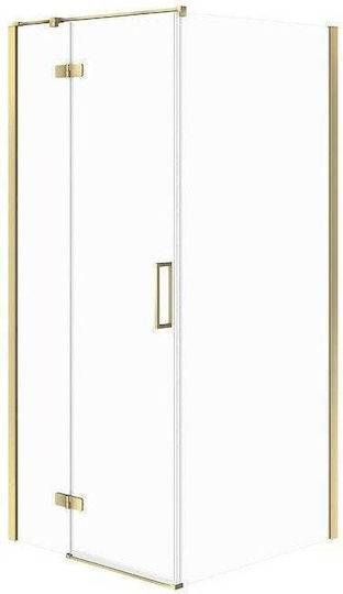 Cersanit Duschabtrennung mit Schiebetür 90x90x195cm Klarglas Oro