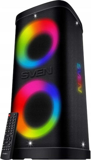 Sven PS-930 Bluetooth Speaker 150W with Radio and Battery Life up to 20 Hours Black