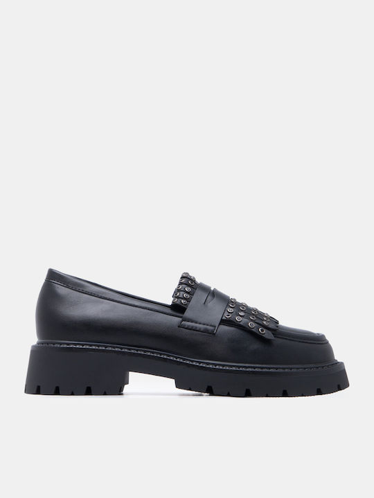 Women's Loafers in Black Color