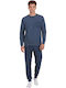 Dreams by Joyce Winter Herrenpyjama Blau Raph