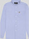 Long Sleeve Shirt in Wide Line Black