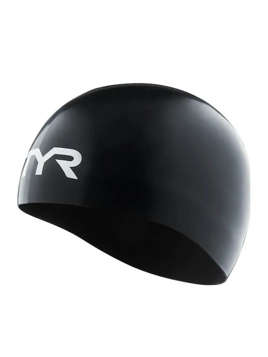 Tyr Scufă De Înot Pentru Adulți Din Silicon Negru