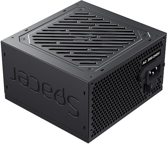 Spacer 500W Μαύρο Τροφοδοτικό Υπολογιστή Full Wired 80 Plus Bronze (SPPS-BZCO-500)
