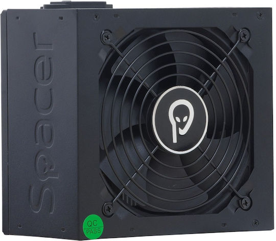 Spacer True Power TP50 500W Schwarzes Netzteil für Computer Voll Verkabelt