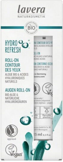 Lavera Hydro Refresh Stick Ματιών για Ενυδάτωση & Μαύροι Κύκλοι 15ml