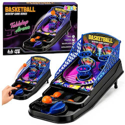 Leantoys Tischbasketball Geschicklichkeitsspiel Mit 3 Körben Und Wurfarm
