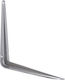 Michelin Heavy-Duty Corner Shelf Made of Metal in Silver Colour 200x225mm