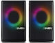 Sven G342 Boxe PC 2.0 cu Iluminare RGB și Bluetooth Putere 8W Negre