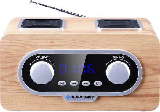 Blaupunkt PP5.2CR Επιτραπέζιο Ραδιόφωνο Μπαταρίας με USB Μπεζ