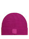 Beanie Damen Strickmütze in Fuchsie Farbe