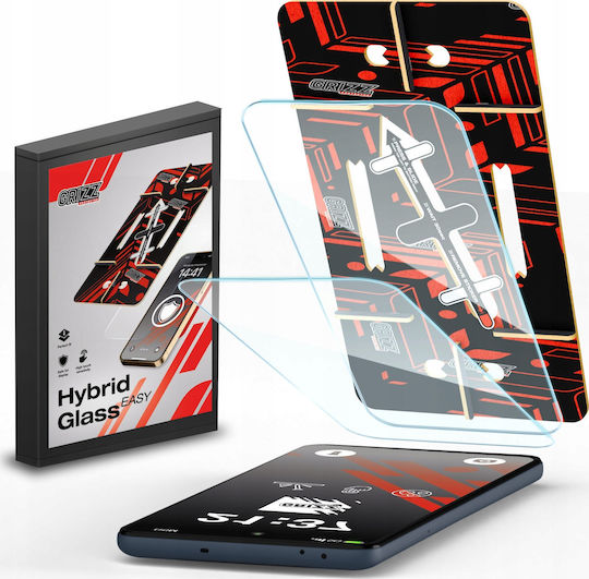 Grizzglass Hybridglass Easy Hybrid Glass Oppo Reno 8t 2 Pack