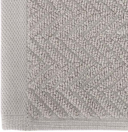 Domoletti Hand Towel 30x50cm Light Grey Weight 550gsm