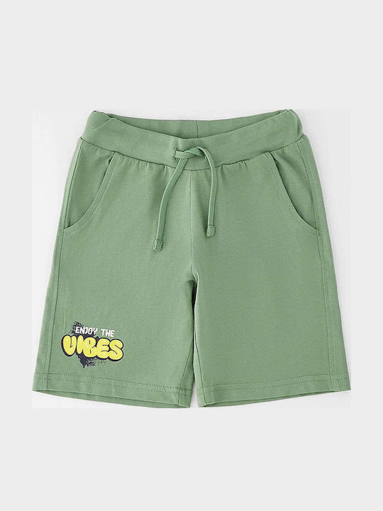 Παιδικό Σορτς/Βερμούδα Υφασμάτινο Active Short Πράσινο