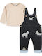 Energiers 111244840 Baby-Strampler Schwarz Denim