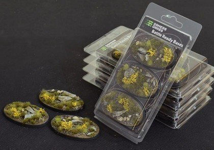 Gamers Grass Gamers Grass Bases Oval Highland 75 Mm 3 Pcs