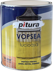 Vopsea Roșu Închis Lucioasă 0.6l Acoperire Bună Durabilitate