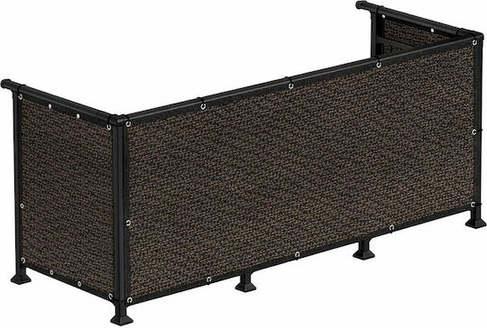 Мрежа / Плат Сенник Кафяв 1x5м 180гр/м²