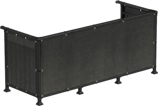 Plasă / Pânză De Umbrire Gri 1x3m 180gr/m²