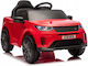 Super-Toys Land Rover Discovery Едноместен с дистанционно управление 12 волта Червен