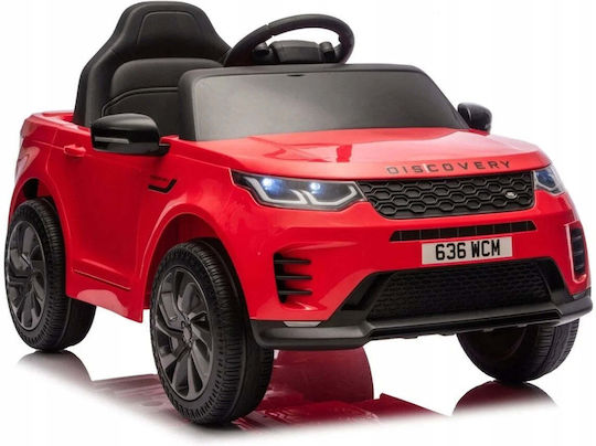 Super-Toys Land Rover Discovery Едноместен с дистанционно управление 12 волта Червен