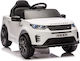 Super-Toys Land Rover Discovery Едноместен с дистанционно управление 12 волта Бял