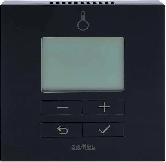Zamel Lbw-22 Analoger In die Wand eingelassener Thermostat für den Raum