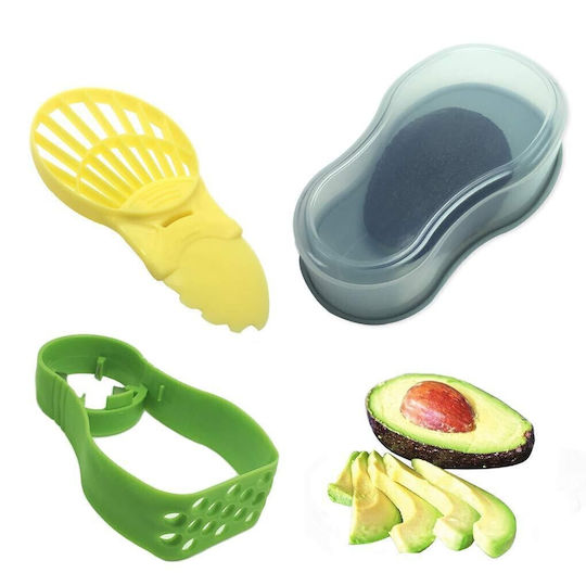 Recipient Pentru Avocado 5 în 1 Flippy Etanș Pentru Frigider Din Plastic Dispozitiv De Tăiere Curățare Și Feliere 15x4.5x7 Cm Gri Recipient Pentru Avocado 5 în 1 Flippy Etanș Pentru Frigider Din Plastic Dispozitiv De Tăiere Curățare Și Feliere 15x4.5x7 Cm Gri