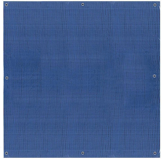 Round Waterproof Tarpaulin 60gr/m² With Diameter 2m Light Type Blue