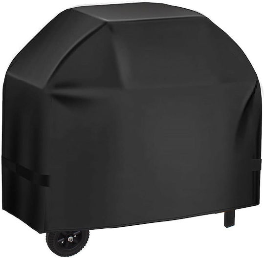 Husă Pentru Grătar Neagră Din Oxford Poliester Cu Protecție UV 80x66x100cm