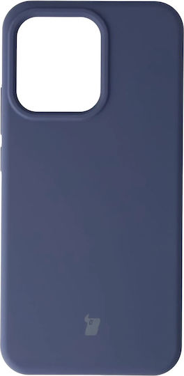 Bizon Soft Case Compatible Oppo Reno 14 Dark Blue