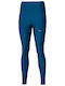 Lauf Damen Gekürzte Leggings Blau