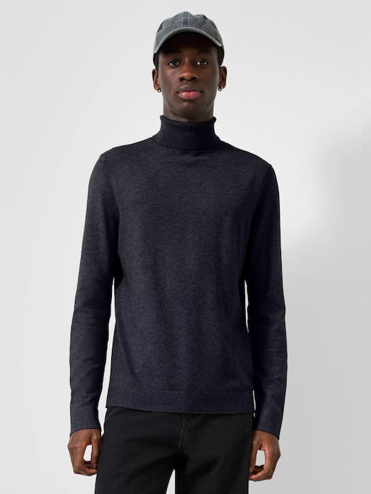 Herrenblusen Navy Blau Pullover