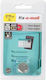 Wooden Box Water Resistant Magnet 3562825 4 Pieces