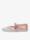 Kids Pumps & Ballerinas with Hook & Loop Closure Fabric Pink